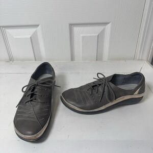 Naot‎ Women's Size 6 Kumara Lace Up Shoes EU 37 Gray and Rose Gold